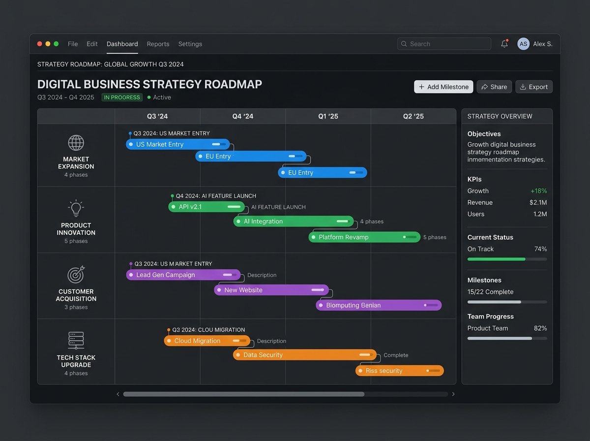 Digital Business Strategy Roadmap