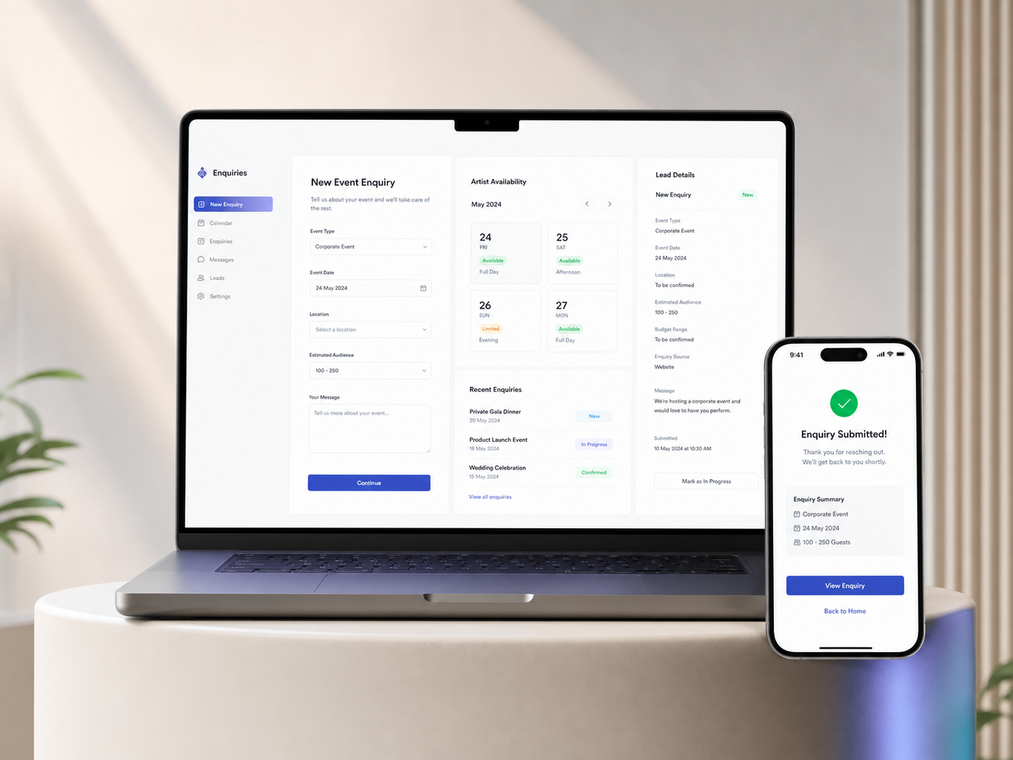 Premium product preview for Relevant Enquiries
