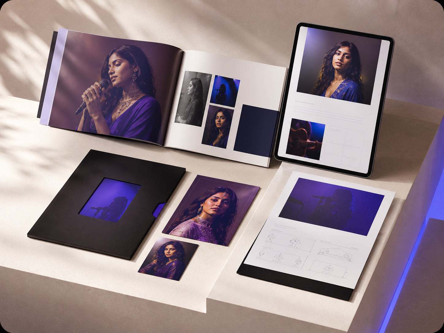 Premium product preview for EPK / Media Kit