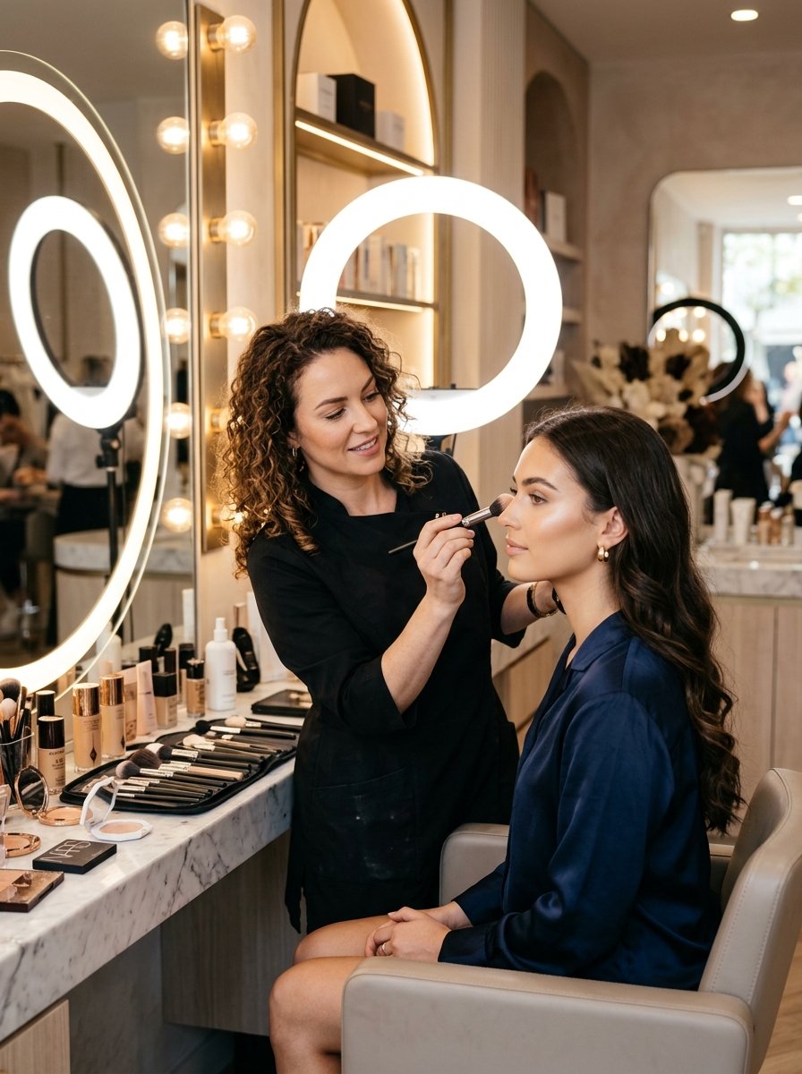Makeup & Beauty Artists website concept